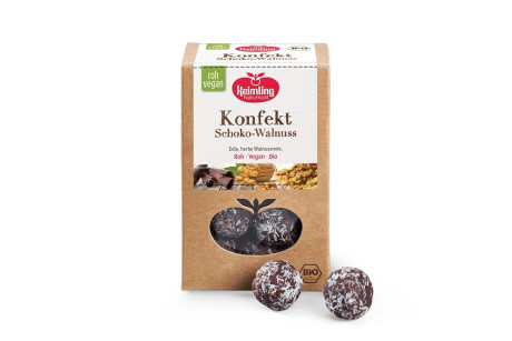 Konfekt Schoko-Walnuss